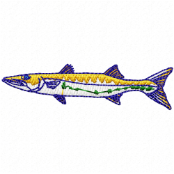 Fishes Embroidery Design 12